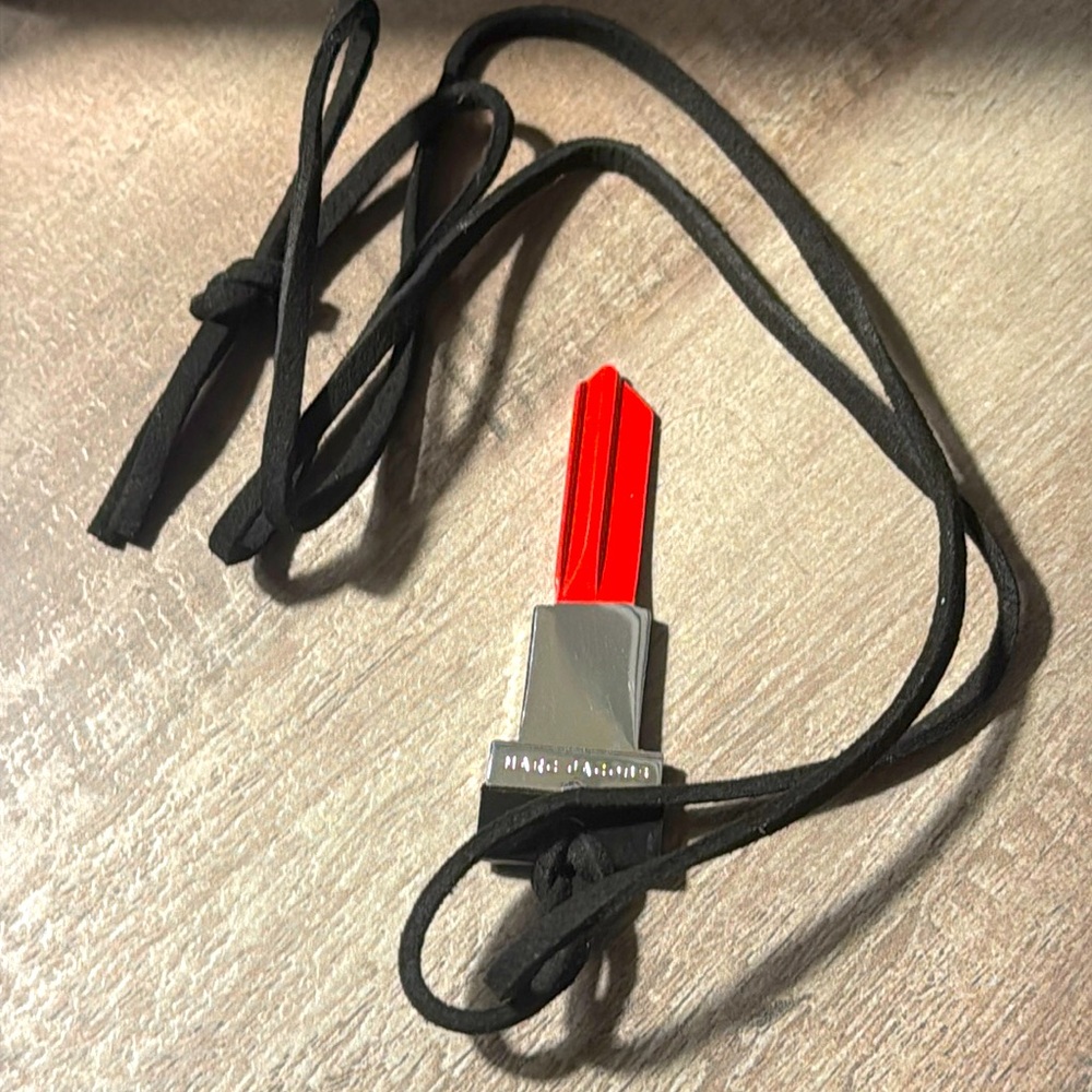 Marc Jacobs Lipstick Key Necklace